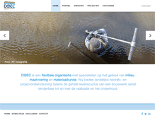 Tablet Screenshot of dibec.nl